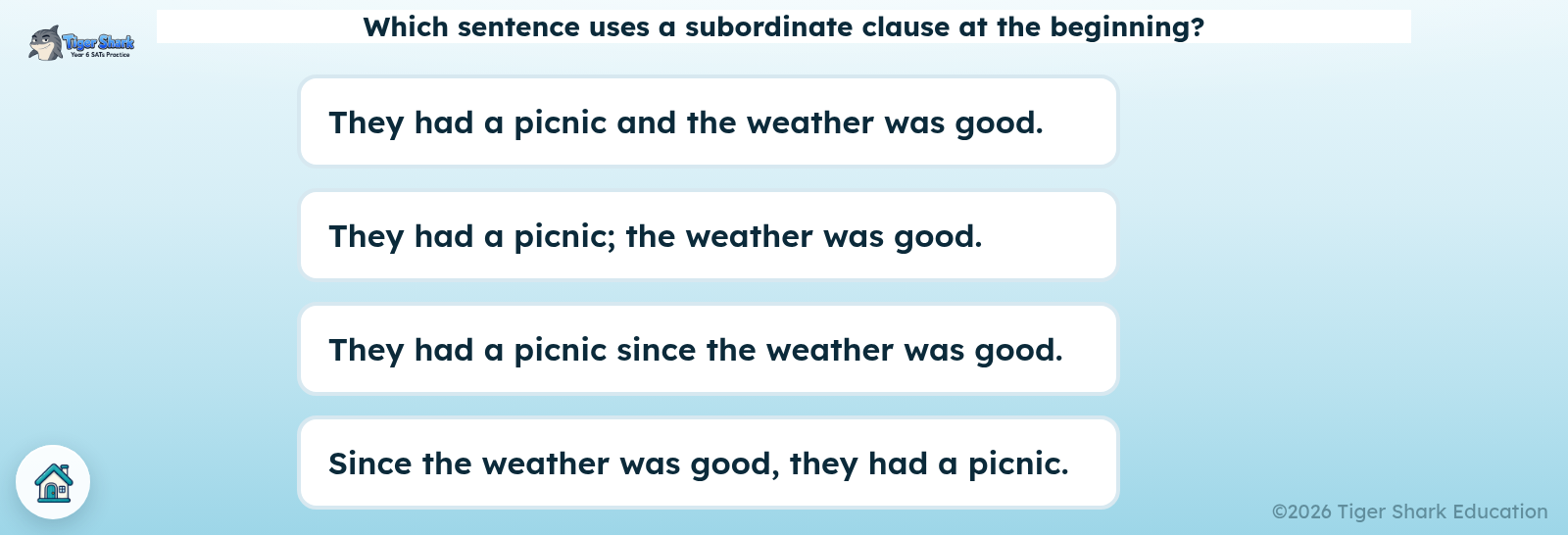 A grammar question about subordinate clauses
